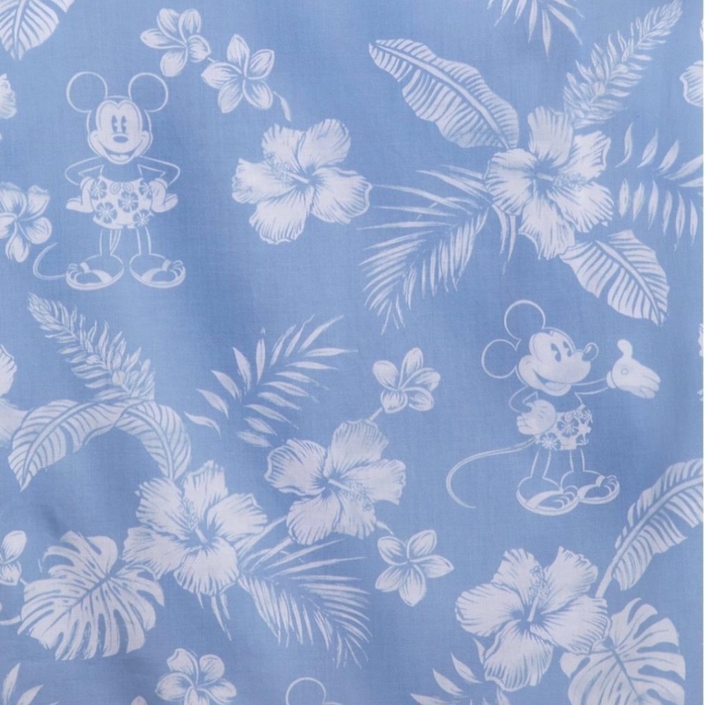 Disney Parks Tommy Bahama Mickey Mouse Summer Dress Blue White - NEW - Picture 4 of 4